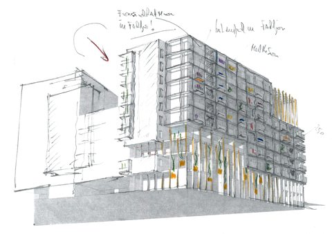 DAS STADTREGAL Skizze