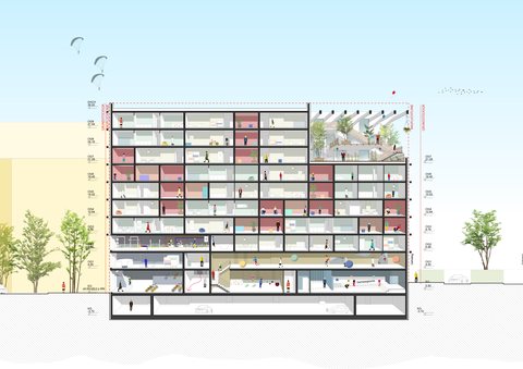 DAS STADTREGAL Schnitt